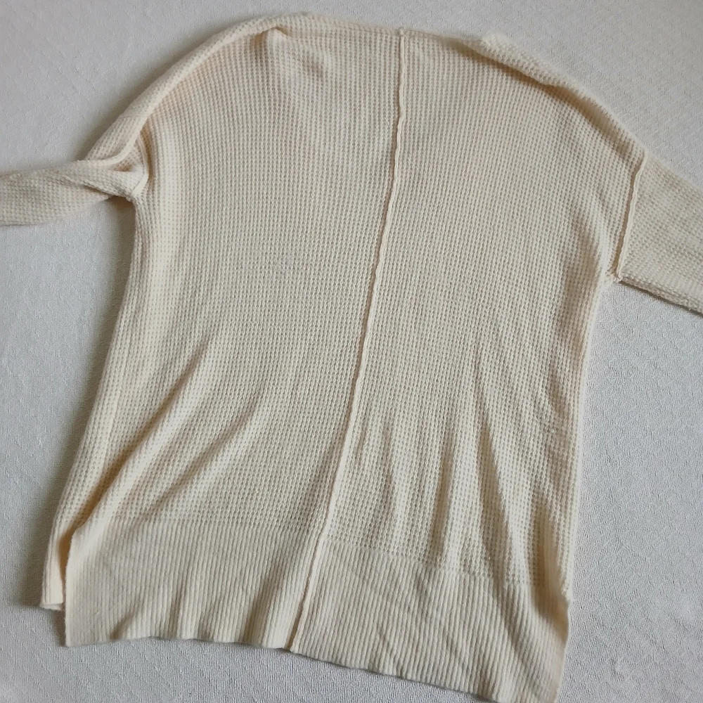 free people ♡ knit oversized tunic neutral